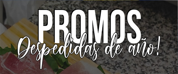 PROMOS Y MENÚ DESPEDIDAS